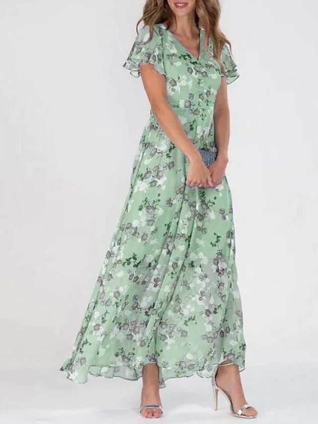 Simone | Glamorous Tummy Covering Dress