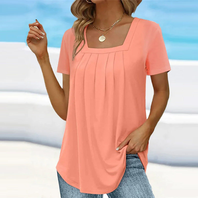 Irene | Pleated Blouse