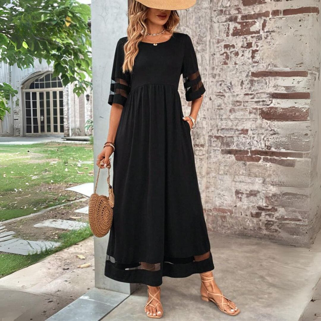 Eveline | Elegant Dress With Tummy Coverage