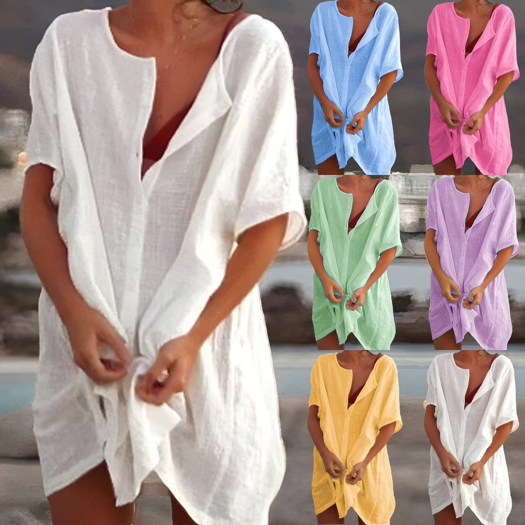 Domozi - Lightweight Cotton Summer Dress