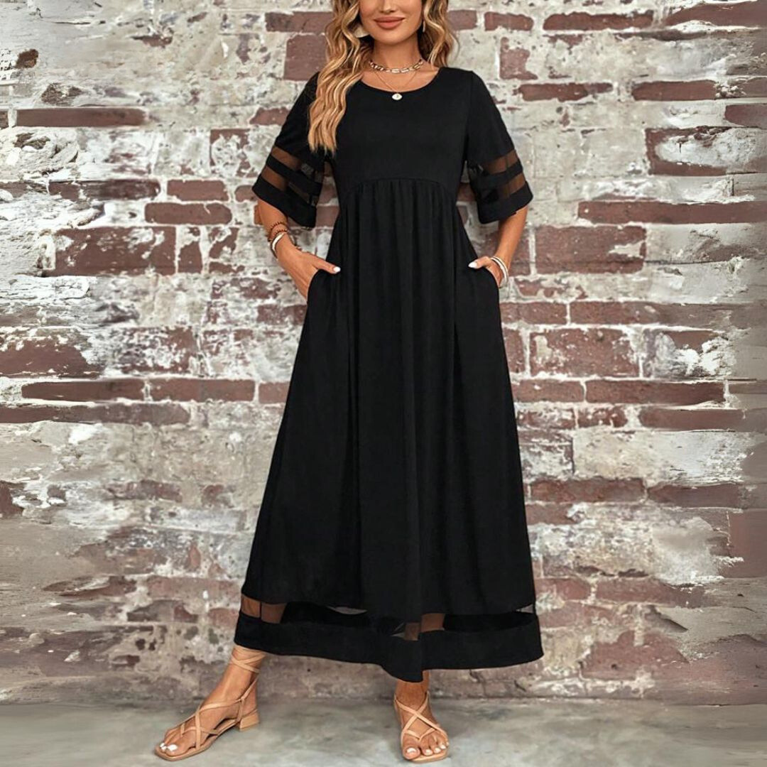 Eveline | Elegant Dress With Tummy Coverage