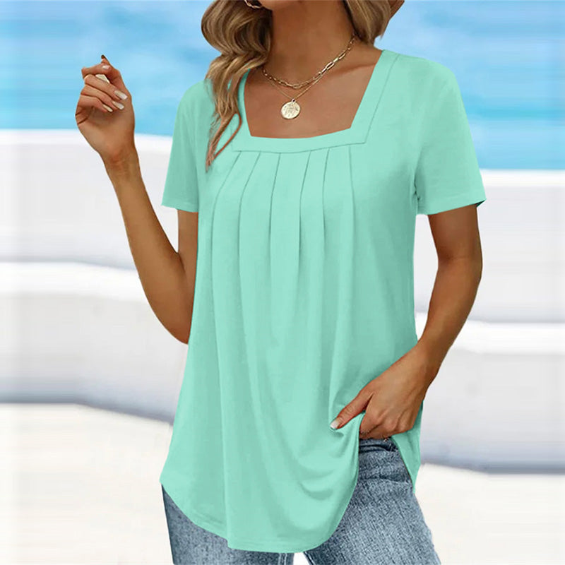 Irene | Pleated Blouse