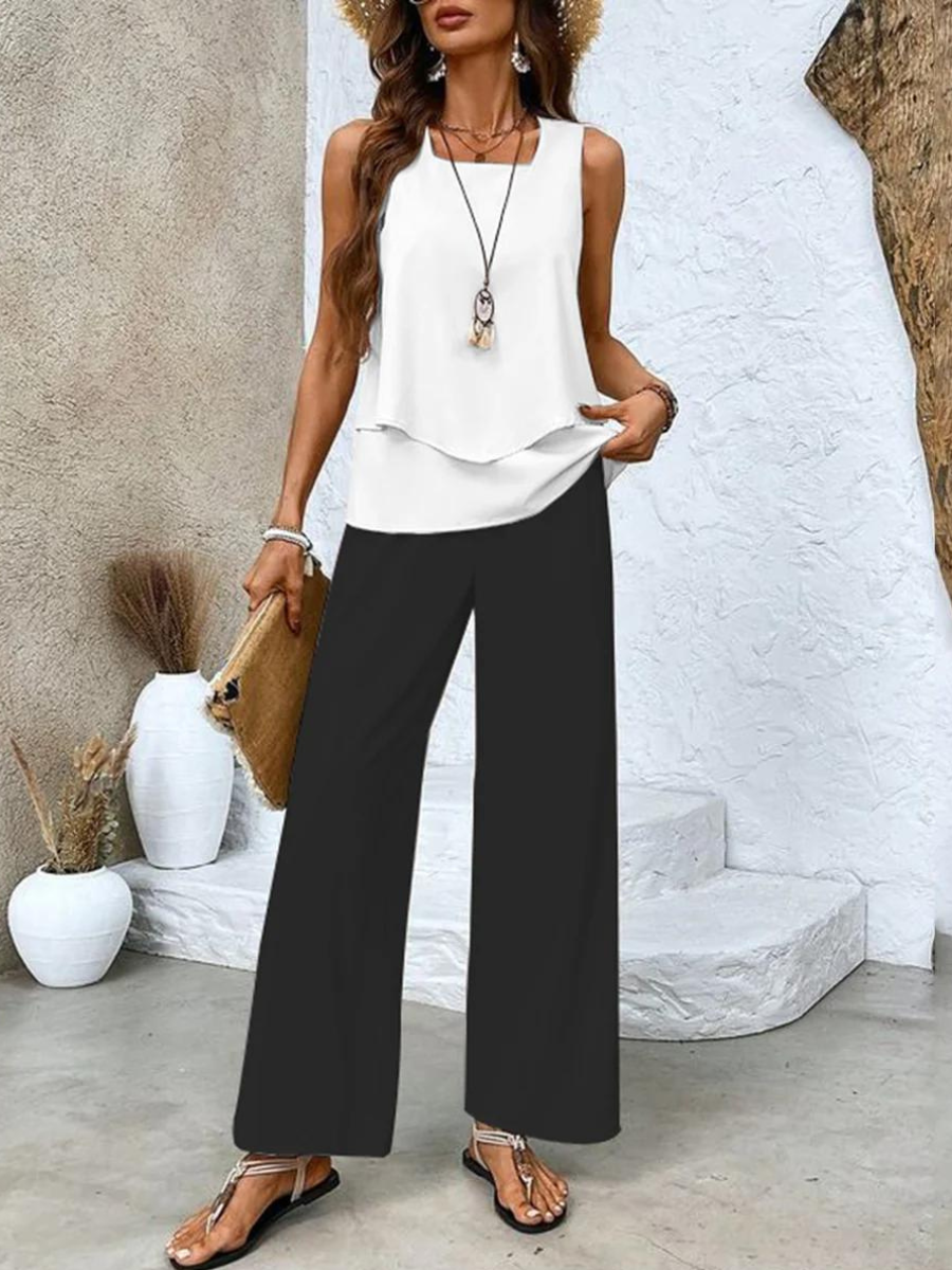 Liora | Elegant 2-piece summer set
