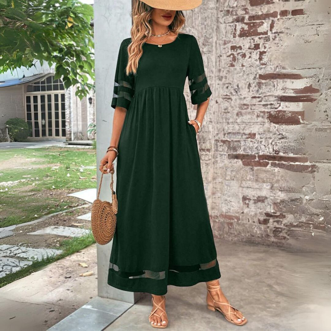 Eveline | Elegant Dress With Tummy Coverage