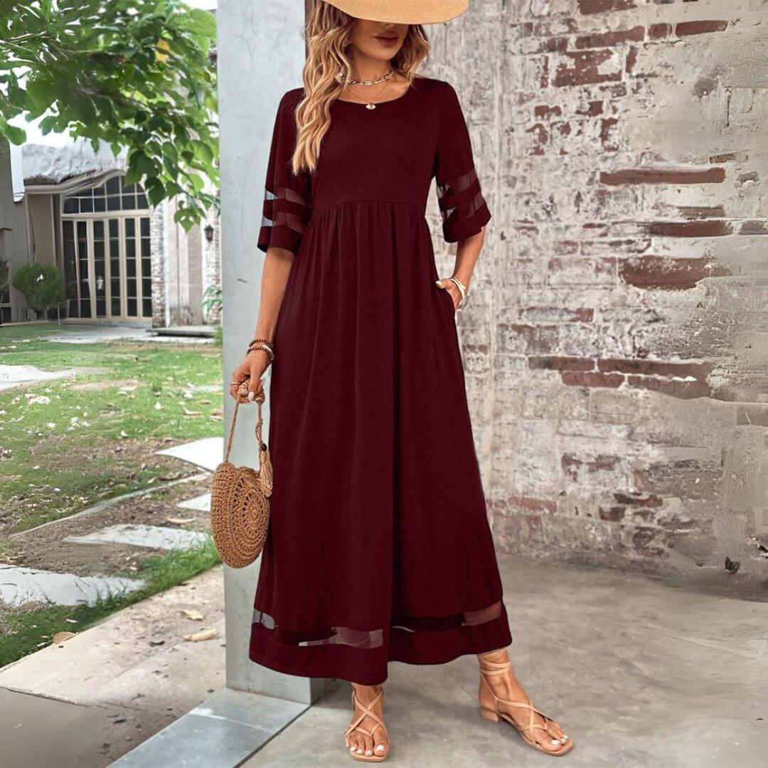 Eveline | Elegant Dress With Tummy Coverage