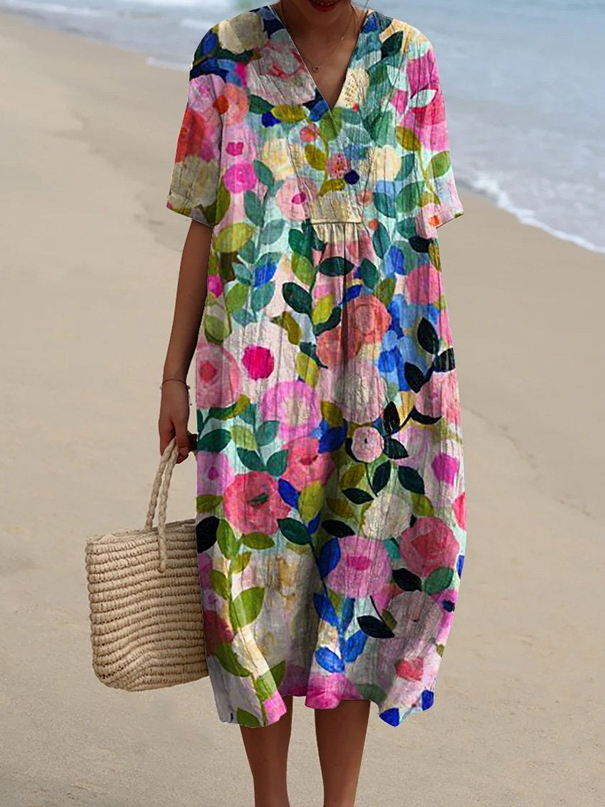 Eleanor | Breezy Floral Summer Dress