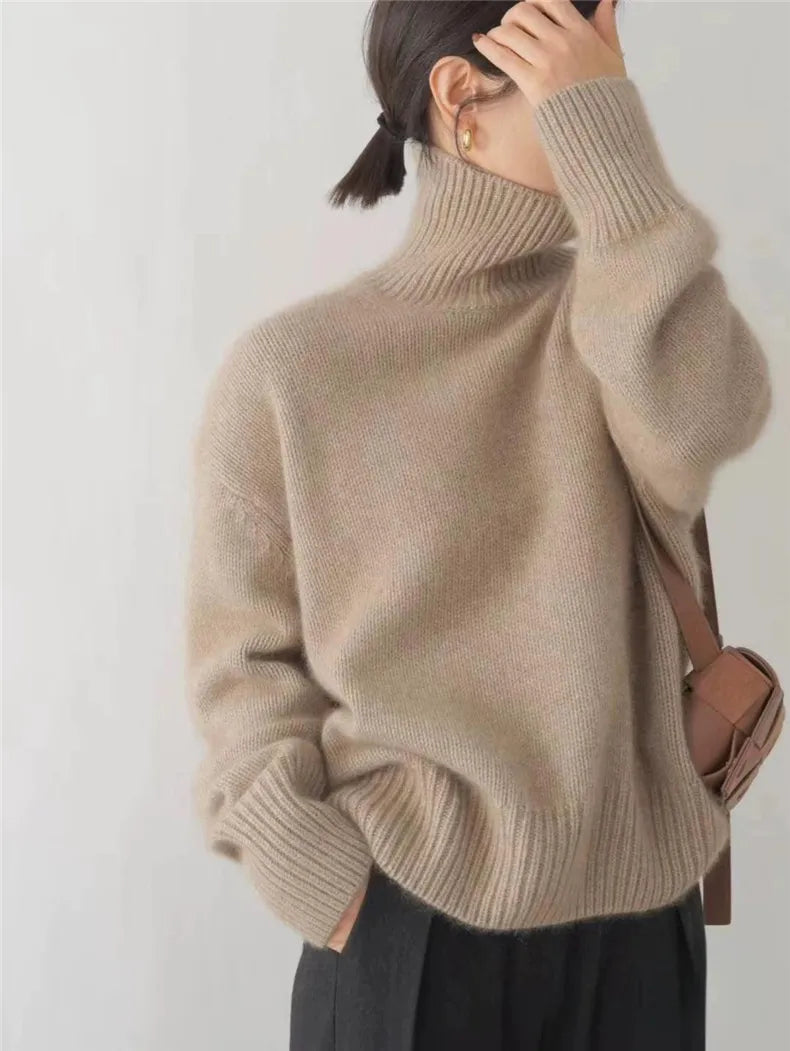 Serenity | Women's turtleneck sweater