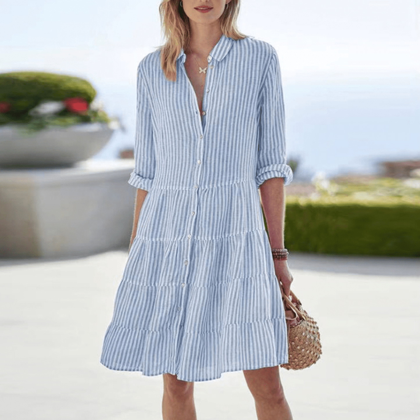 Rosita | Breezy Striped Dress