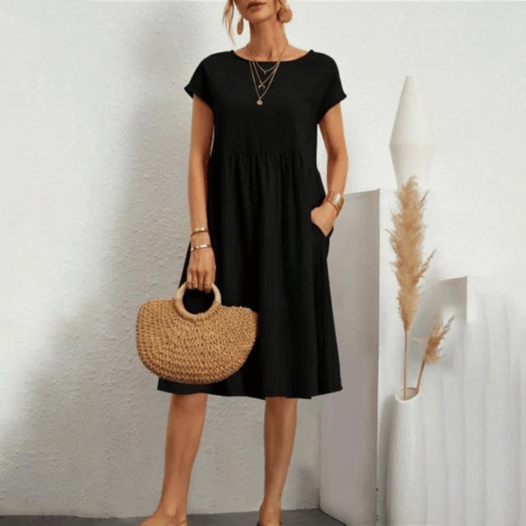 Ivana | Elegant Shape Tummy Covering Dress