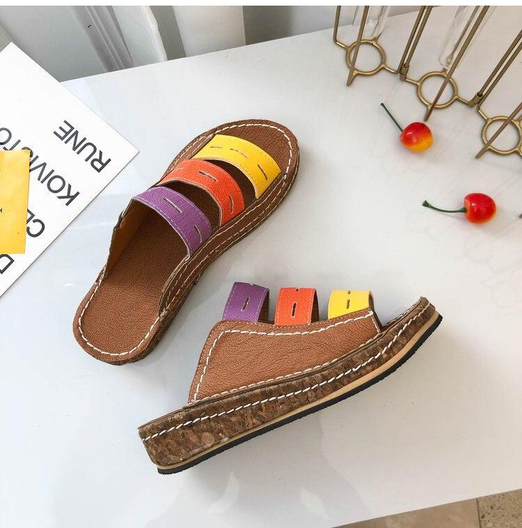 Sophia | Comfortable Supportive Tricolor Sandals for Women