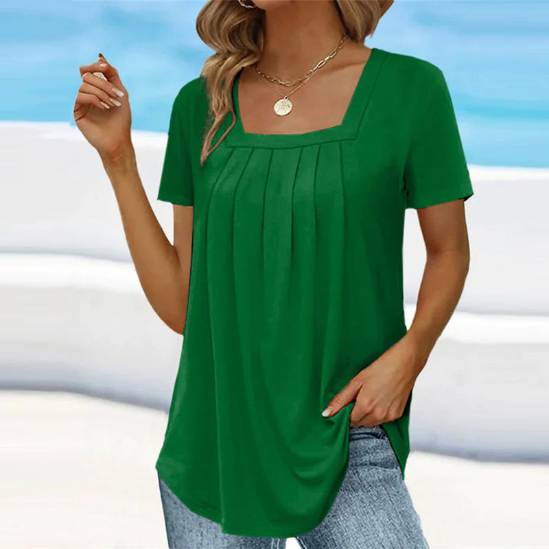 Irene | Pleated Blouse