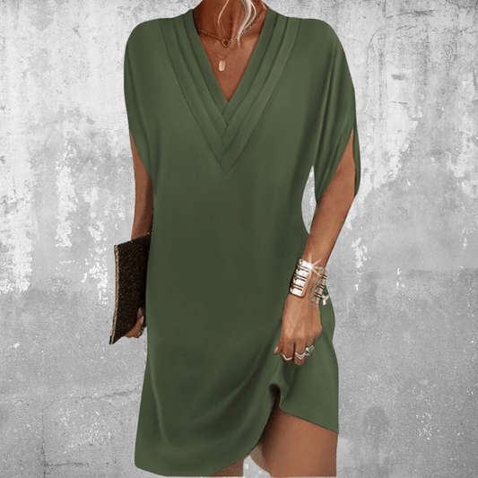 Natalia | Elegant Tummy Covering Dress