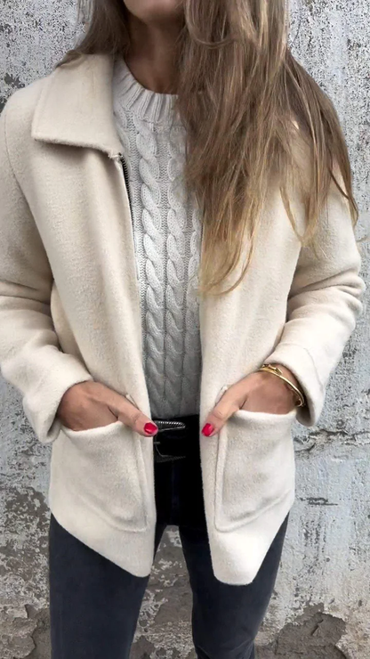 Debbie | Everyday Chic Zip-Up Pocket Jacket