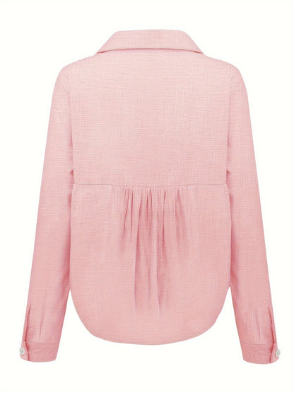 Florine | Linen Sunset Button-Down