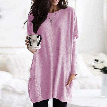 Stylish and versatile sweater for everyday life in unified with pockets