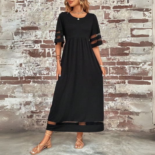 Eveline  | Elegant Dress With Tummy Coverage