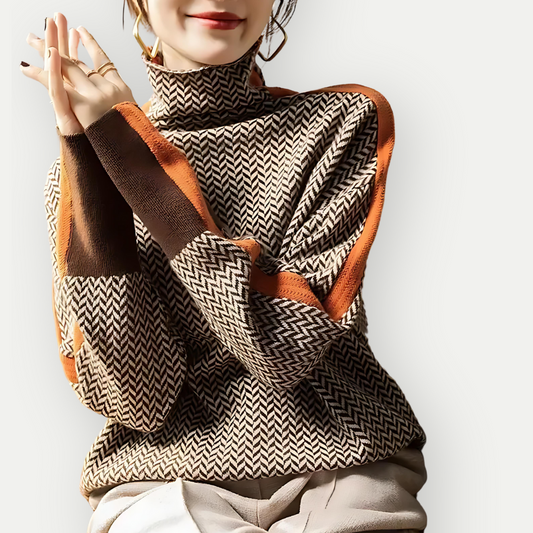 Clauzia | Women elegant winter sweater | Long sleeve