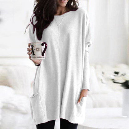 Stylish and versatile sweater for everyday life in unified with pockets