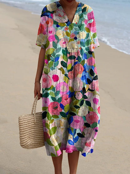 Eleanor | Breezy Floral Summer Dress