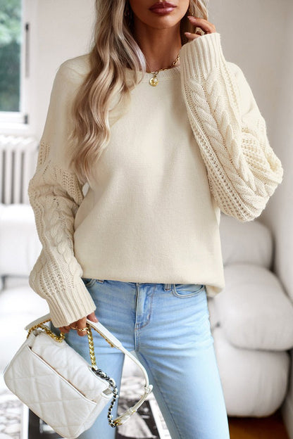 Long -sleeved women circular sweaters - warm & stylish in winter