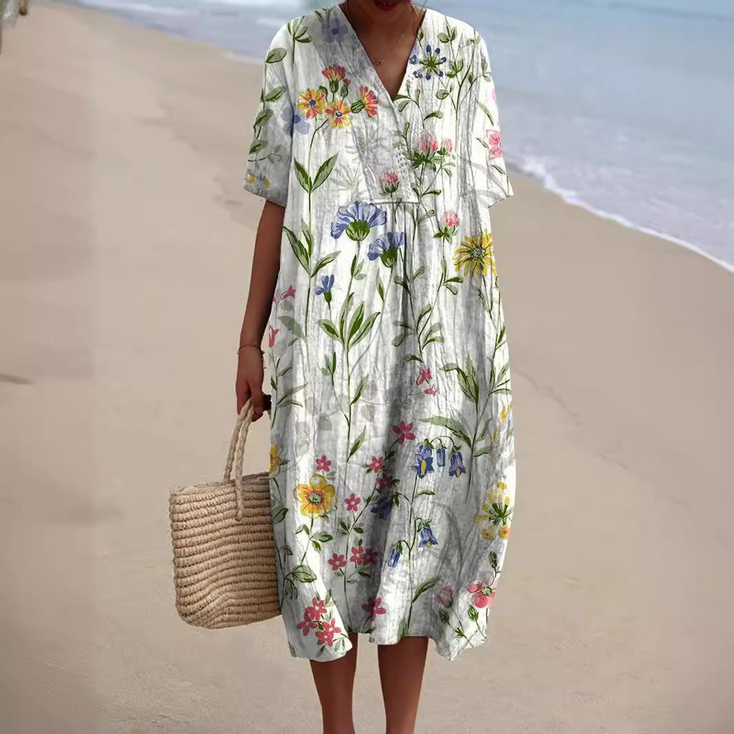 Eleanor | Breezy Floral Summer Dress