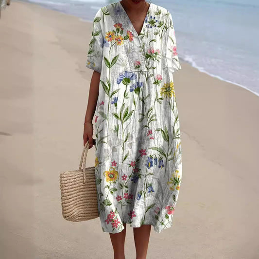 Eleanor | Breezy Floral Summer Dress