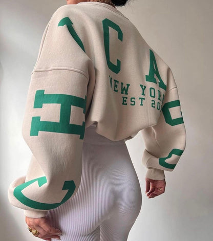 More comfortable, relaxed and stylish sweater
