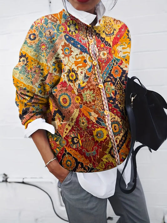 Sweater warm vintage knit for autumn & winter