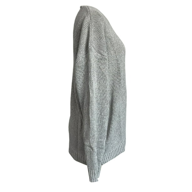 Sweater with a timeless V-neck for women: elegant and versatile
