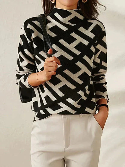Chic and fashionable sweater