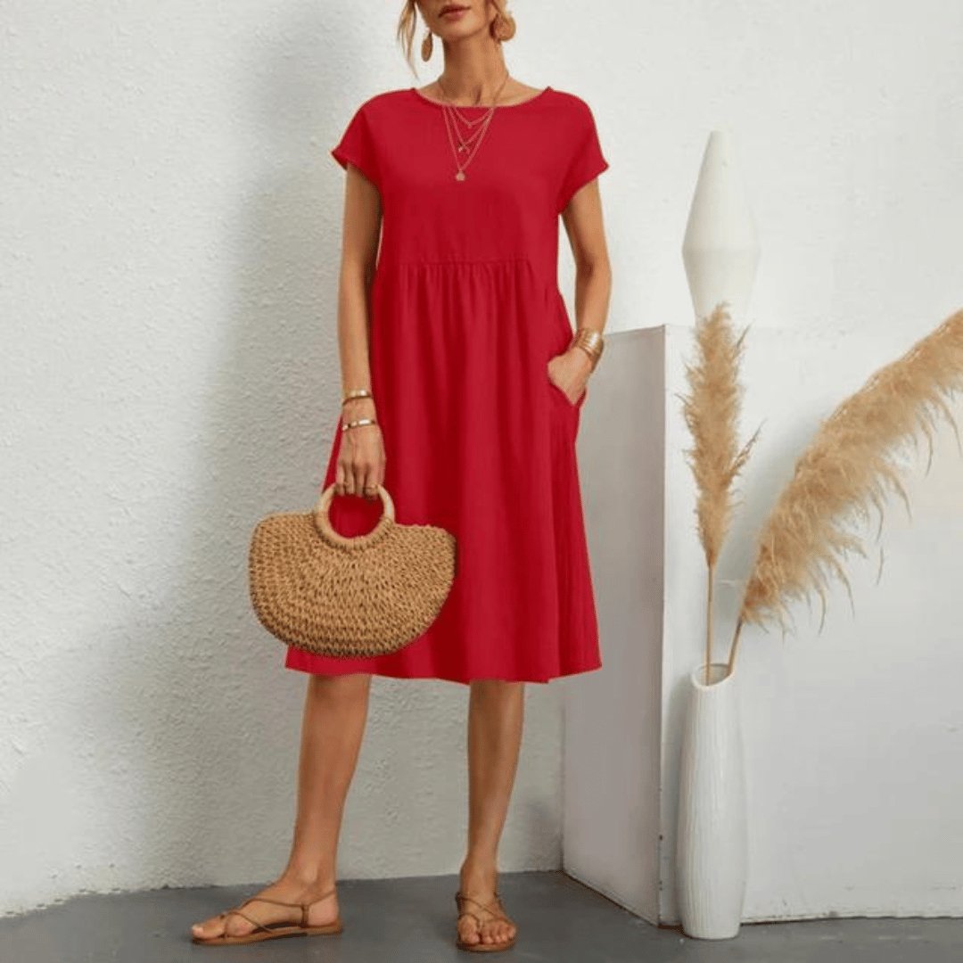 Ivana | Elegant Shape Tummy Covering Dress