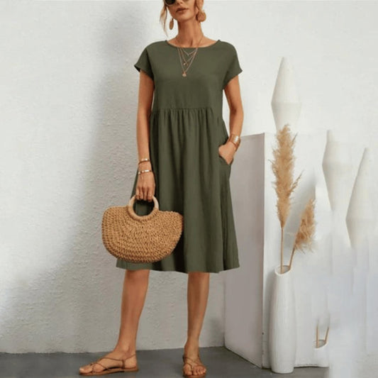 Ivana | Elegant Shape Tummy Covering Dress