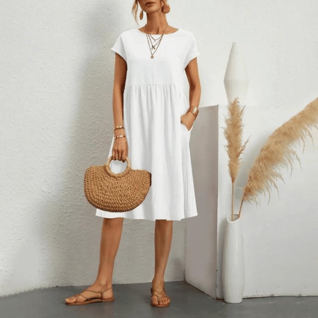 Ivana | Elegant Shape Tummy Covering Dress