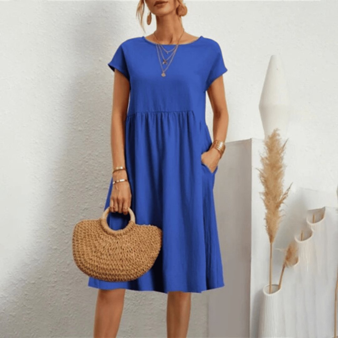 Ivana | Elegant Shape Tummy Covering Dress